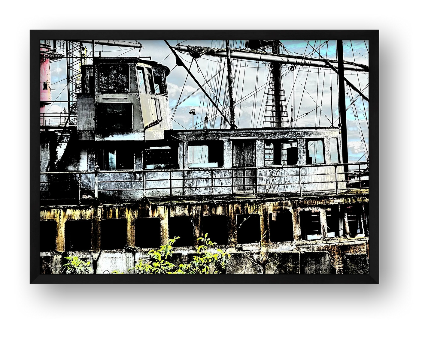 Sharpness 4 — framed
