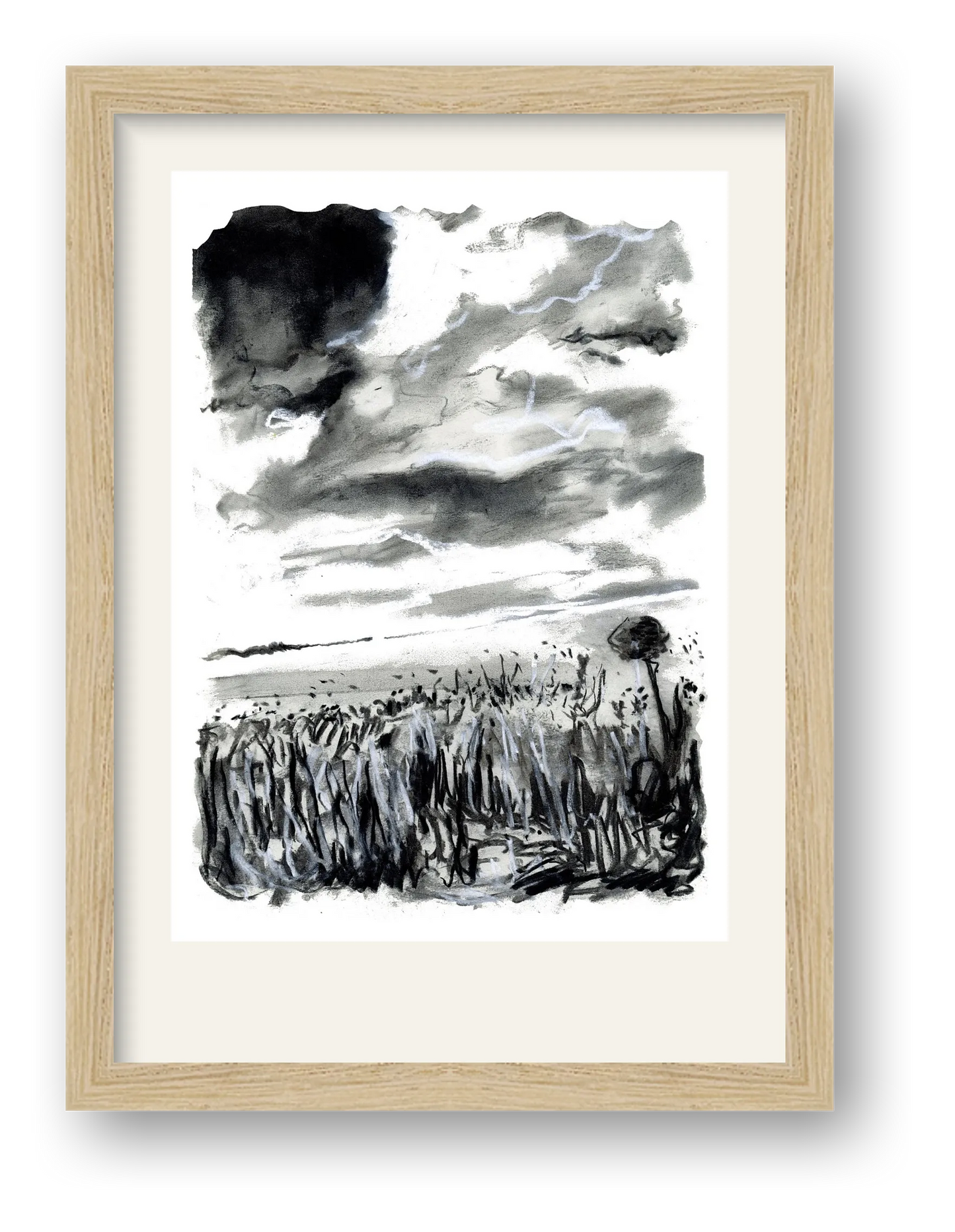 French Cornfield — framed