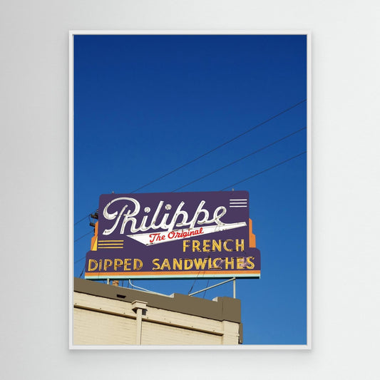 Los Angeles street scene prints for bold walls