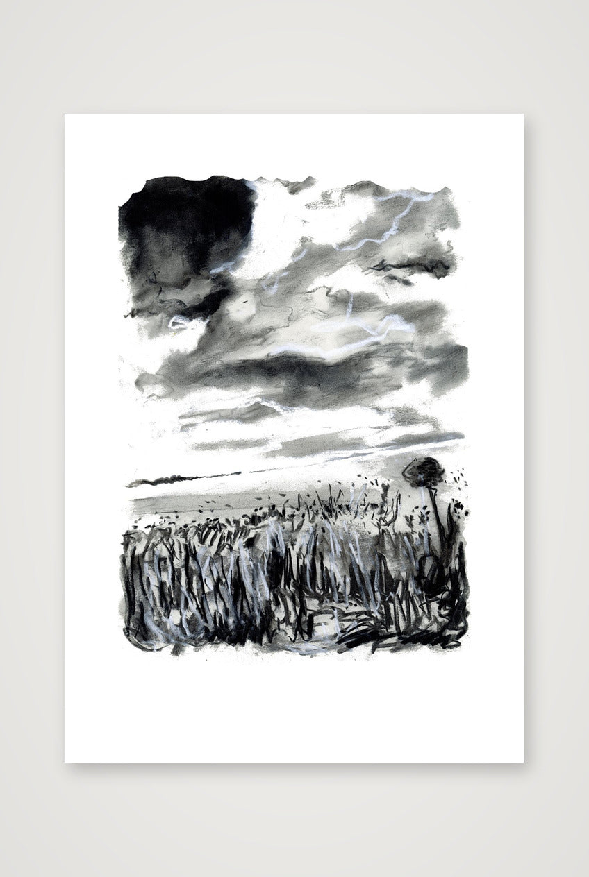French Cornfield — A4 (21×30cm, 8×12") Print only