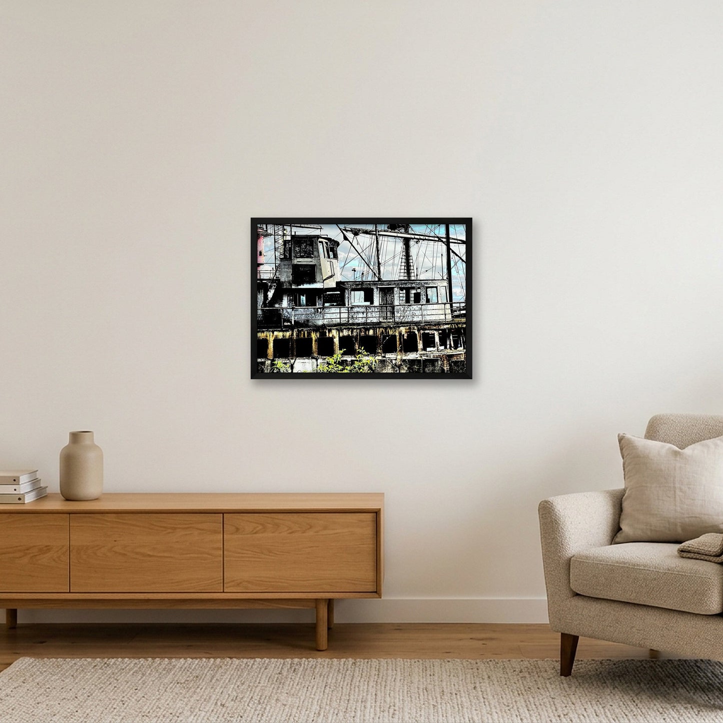 Sharpness 4 — 59×42cm, 23×17" Black Frame