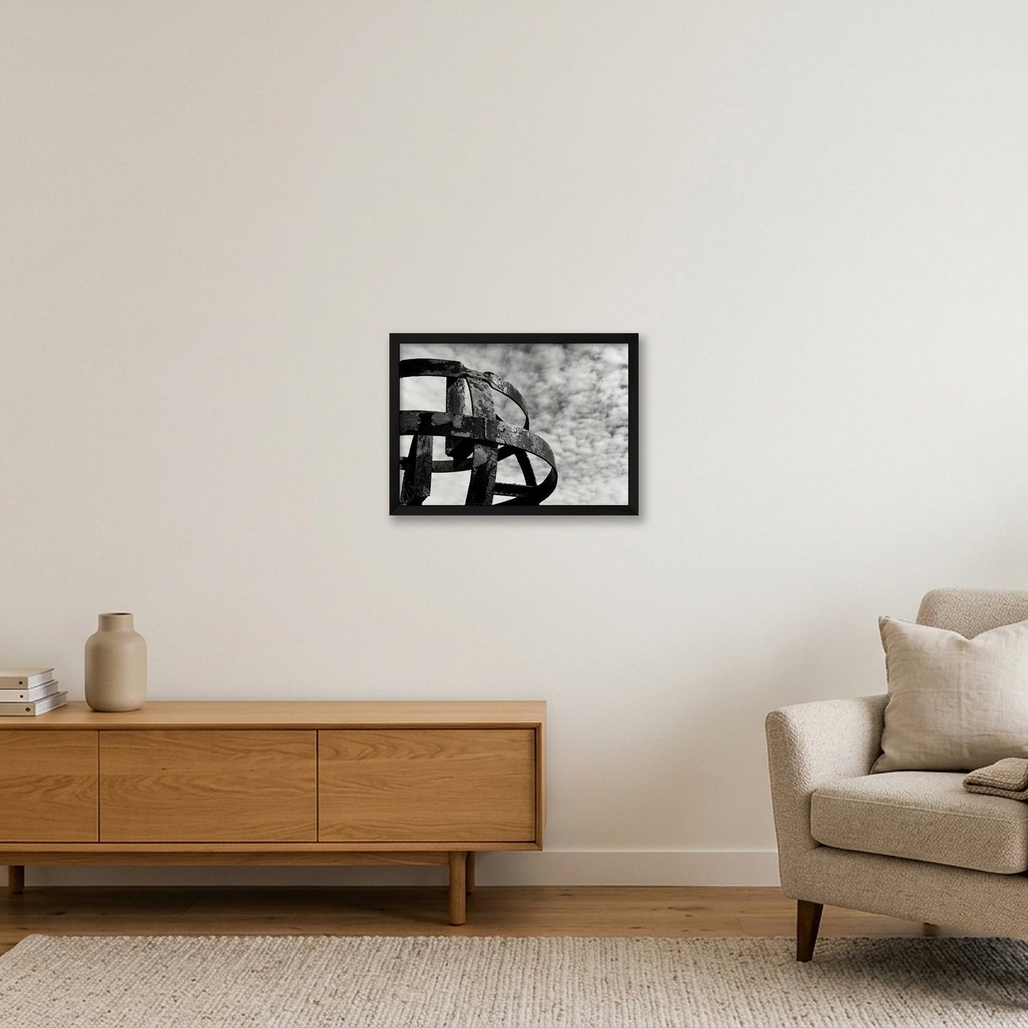 Sharpness1 — A3 (42×30cm, 17×12") Black Frame