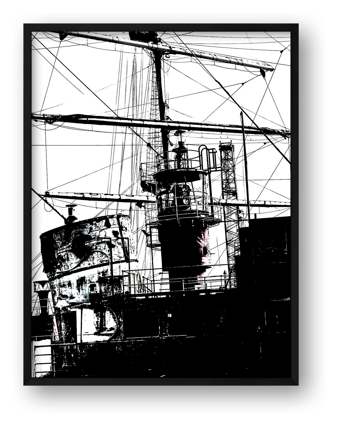 Sharpness 7 — framed