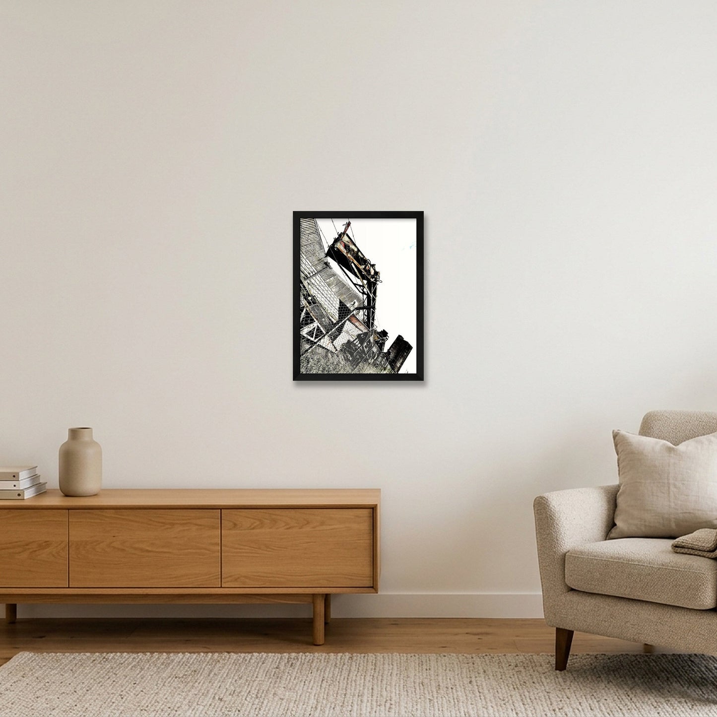 Sharpness 3 — 30×40cm, 12×16" Black Frame