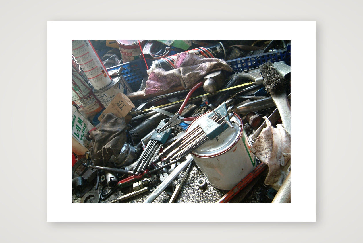 Lathe stuff — 40×30cm, 16×12" Print only