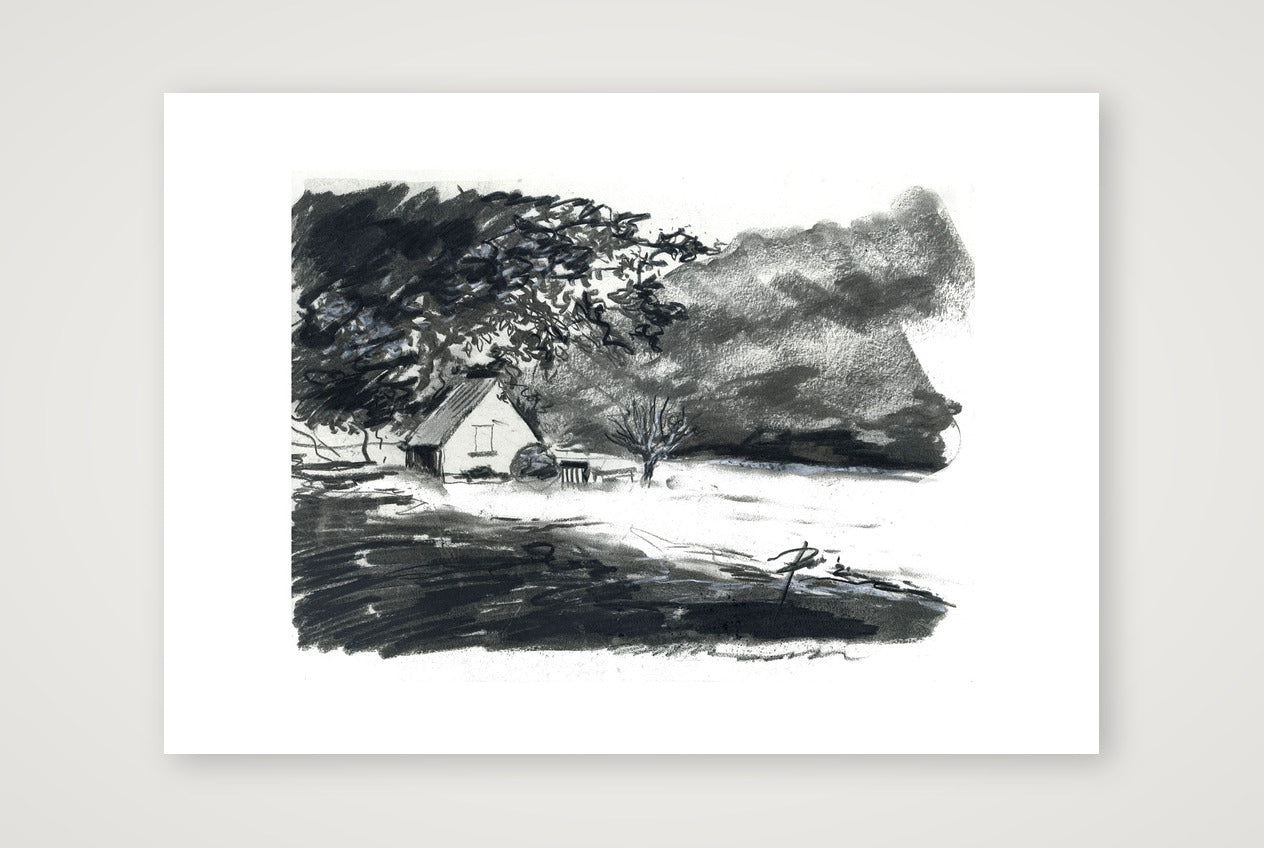 Chalford Valley Shed Valley View — A4 (30×21cm, 12×8") Print only