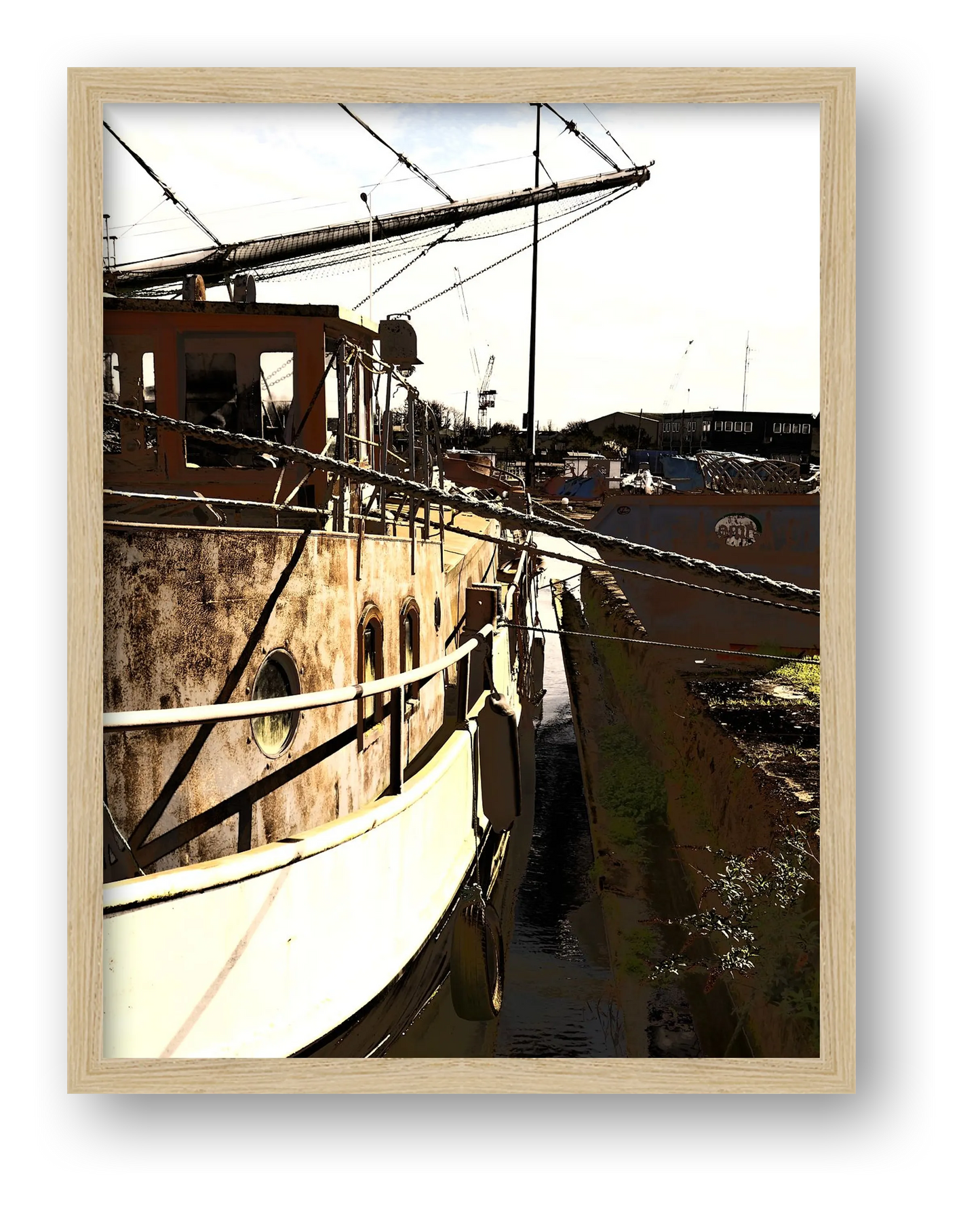 Sharpness 6 — framed