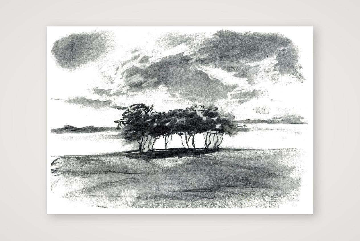 Severn Trees — A3 (42×30cm, 17×12") Print only