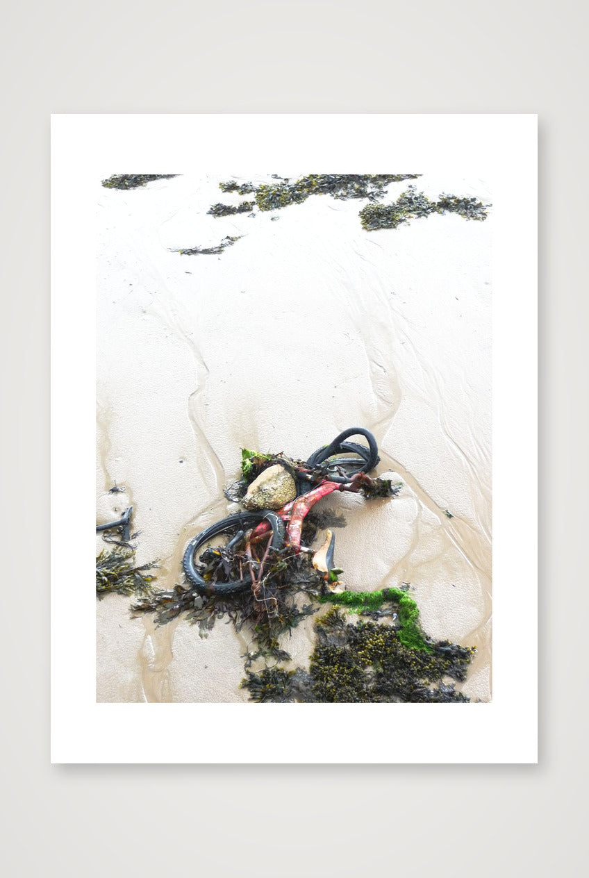 Beach Bike — 30×40cm, 12×16" Print only