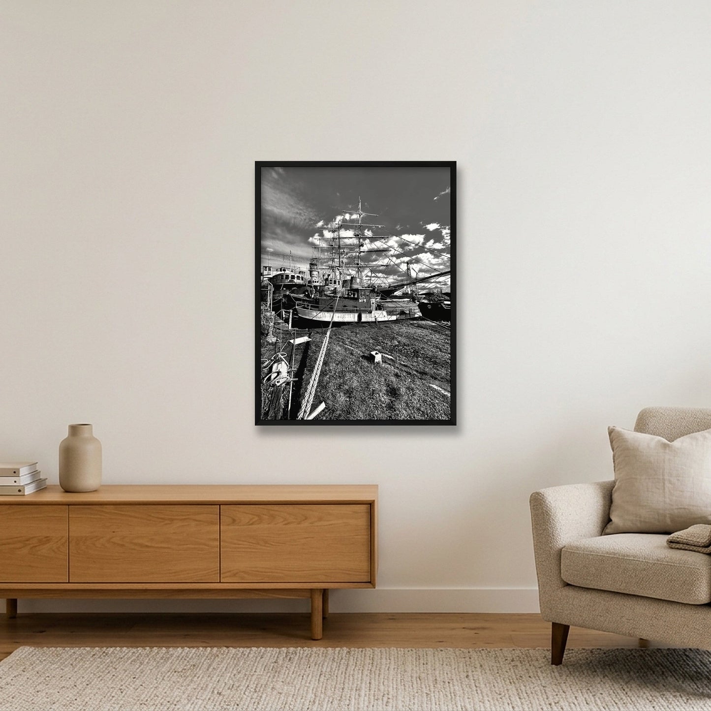 Sharpness 2 — 60×80cm, 24×31" Black Frame