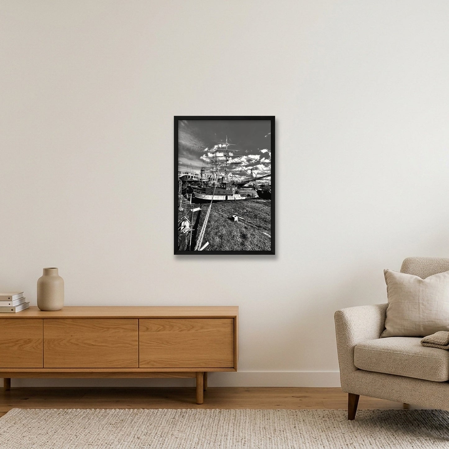 Sharpness 2 — 42×59cm, 17×23" Black Frame