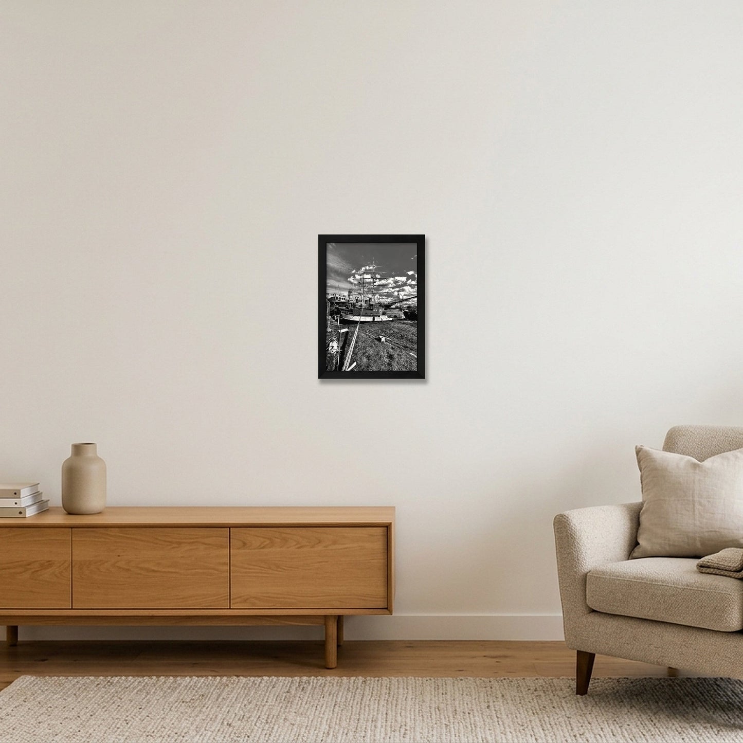 Sharpness 2 — A4 (21×30cm, 8×12") Black Frame