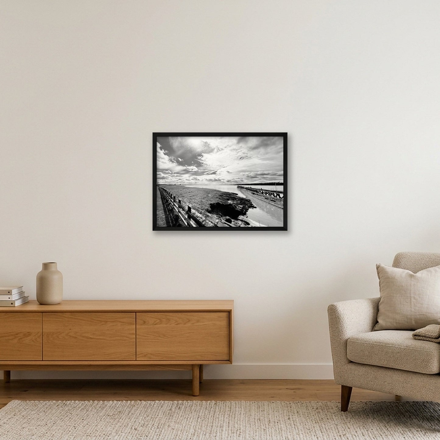 Sharpness 8 — 59×42cm, 23×17" Black Frame