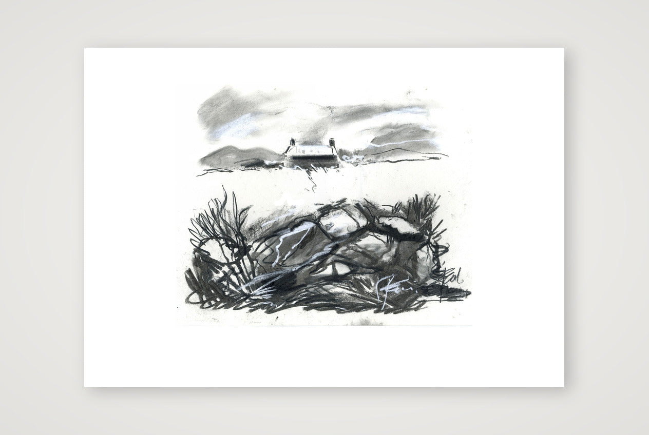 Orkney Cottage Wall — A4 (30×21cm, 12×8") Print only