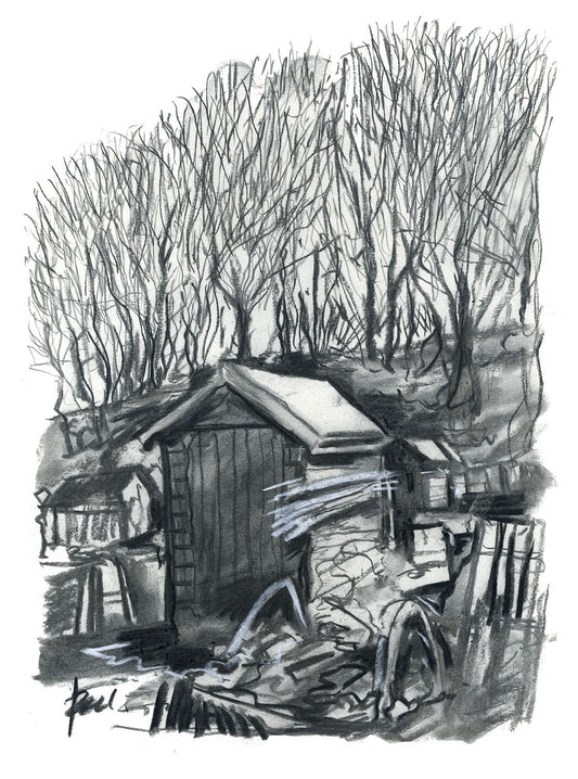 Redding Shed Winter