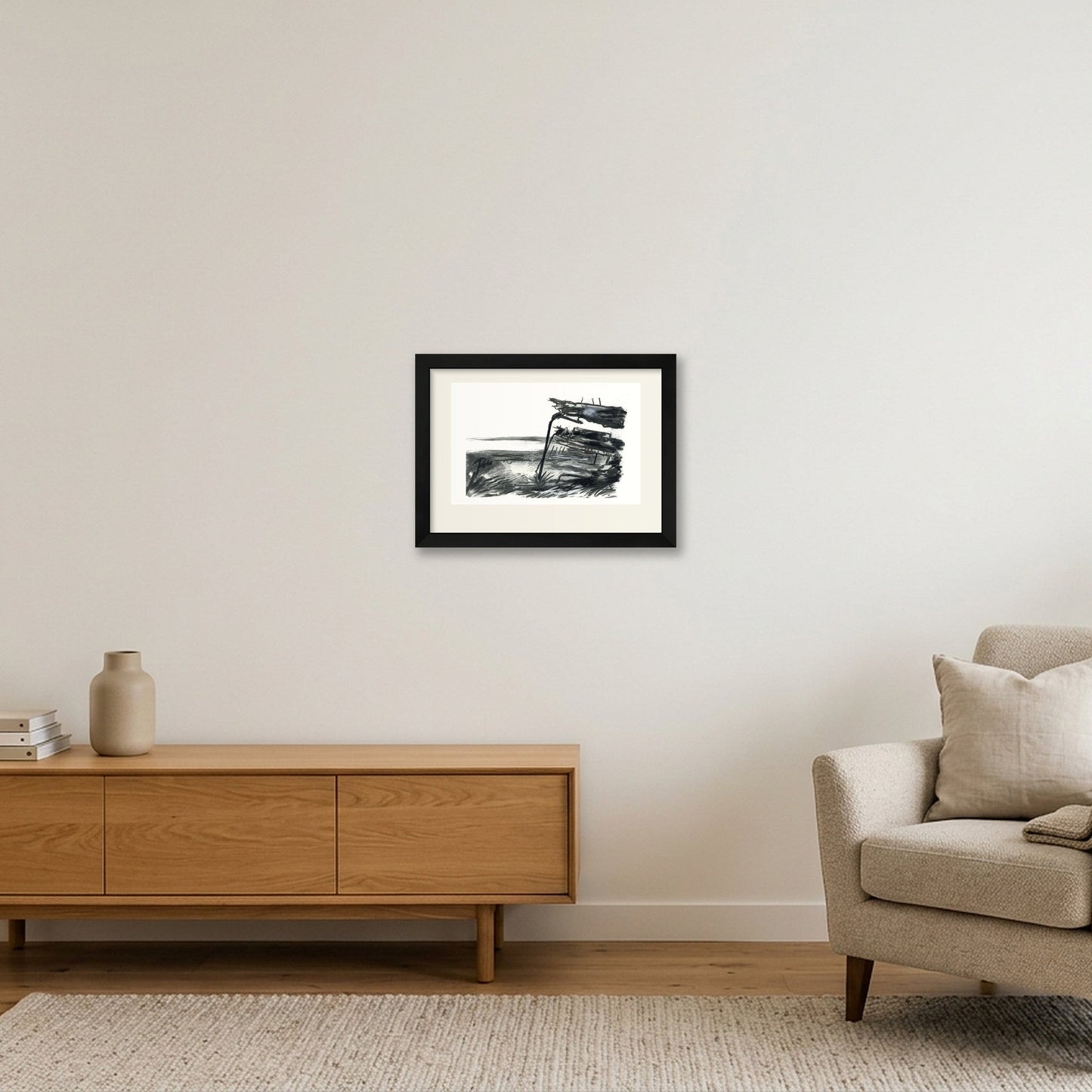 Purton Hulk Sunset — A4 (30×21cm, 12×8") Black Frame