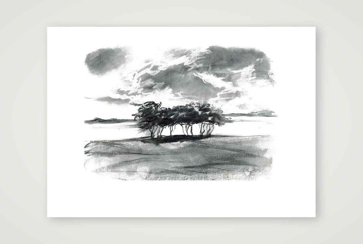 Severn Trees — A3 (42×30cm, 17×12") Print only