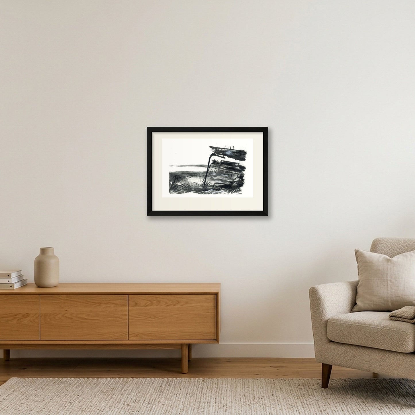 Purton Hulk Sunset — A3 (42×30cm, 17×12") Black Frame