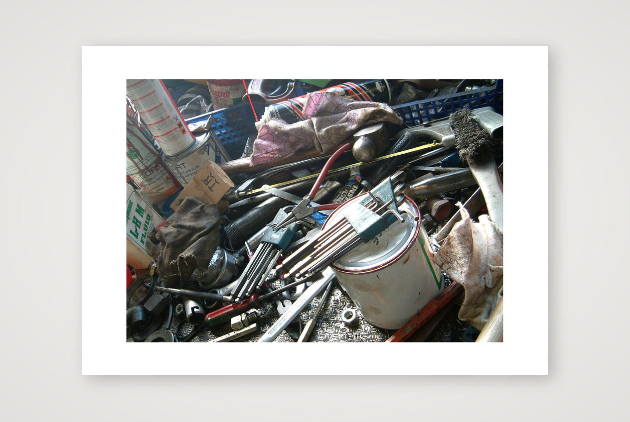 Lathe stuff — A4 (30×21cm, 12×8") Print only