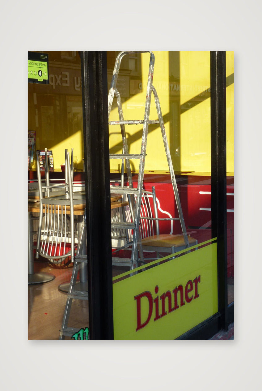 Yellow Dinner — 42×59cm, 17×23" Print only