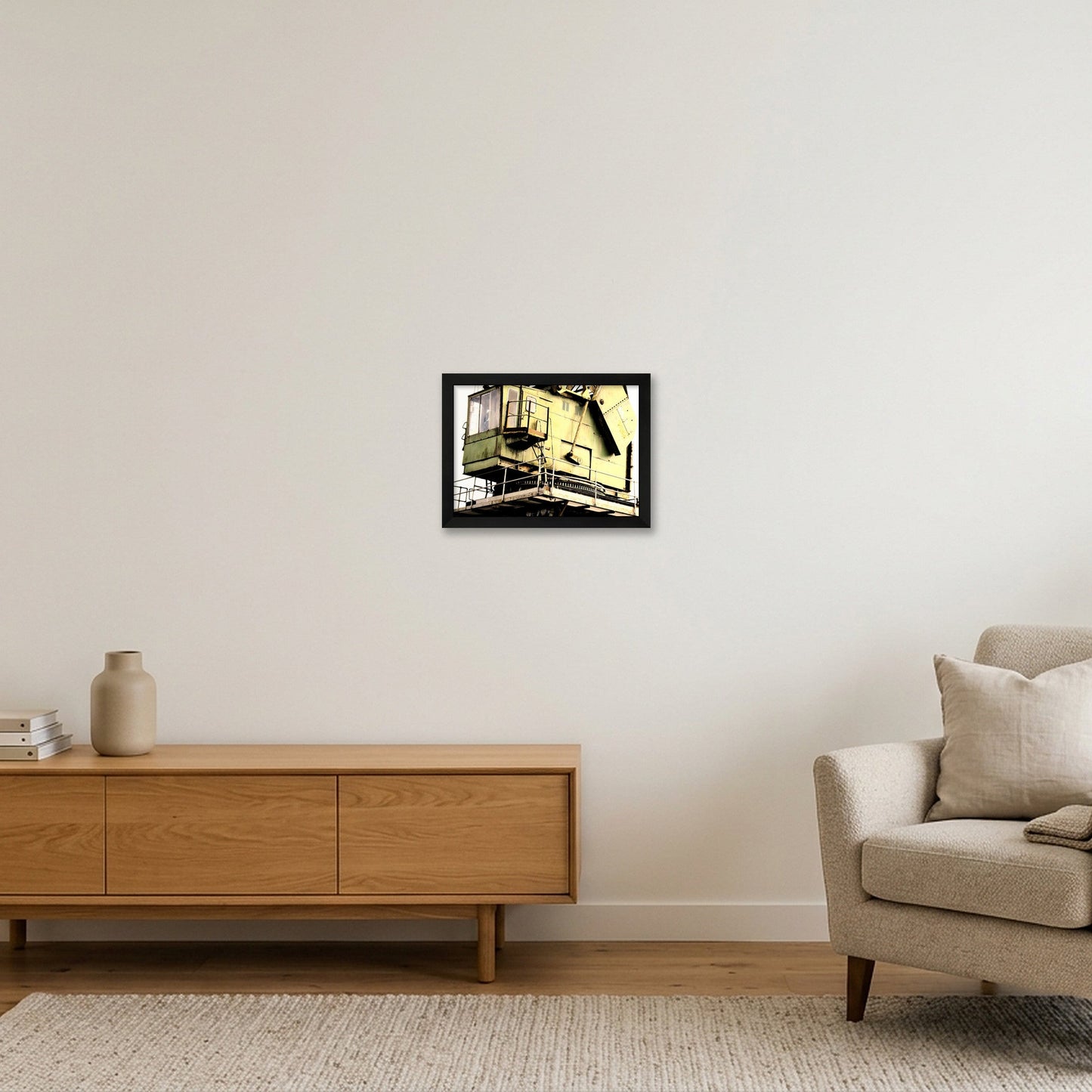 Sharpness 5 — A4 (30×21cm, 12×8") Black Frame