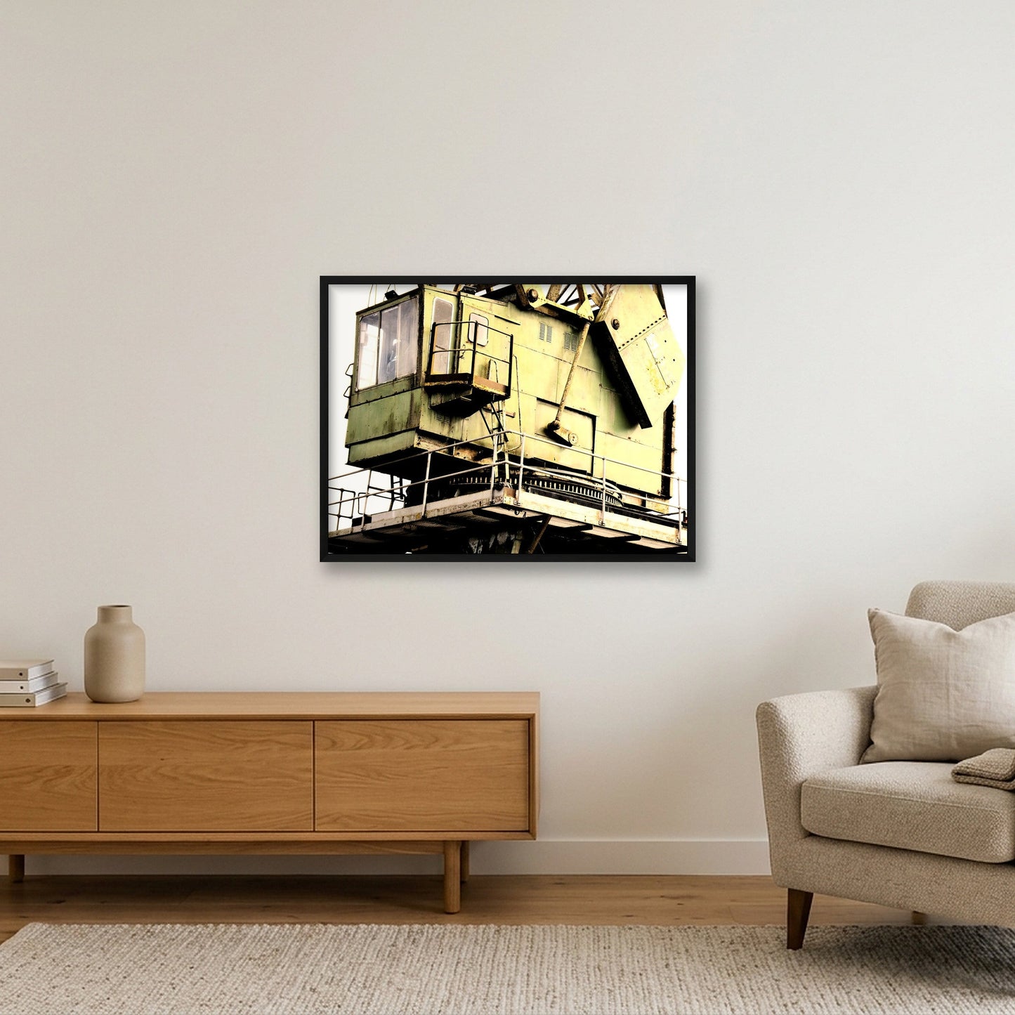 Sharpness 5 — 80×60cm, 31×24" Black Frame