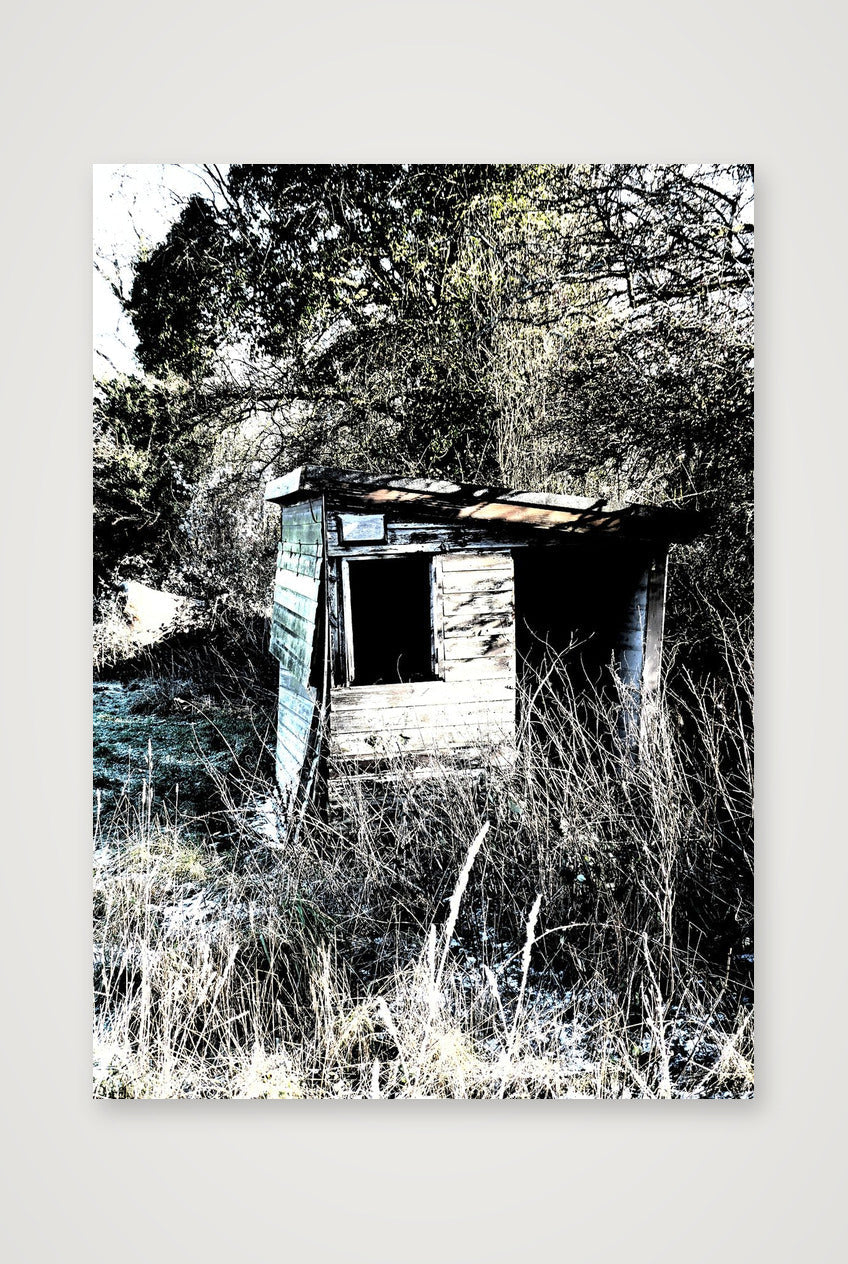 Cricket hut — A4 (21×30cm, 8×12") Print only