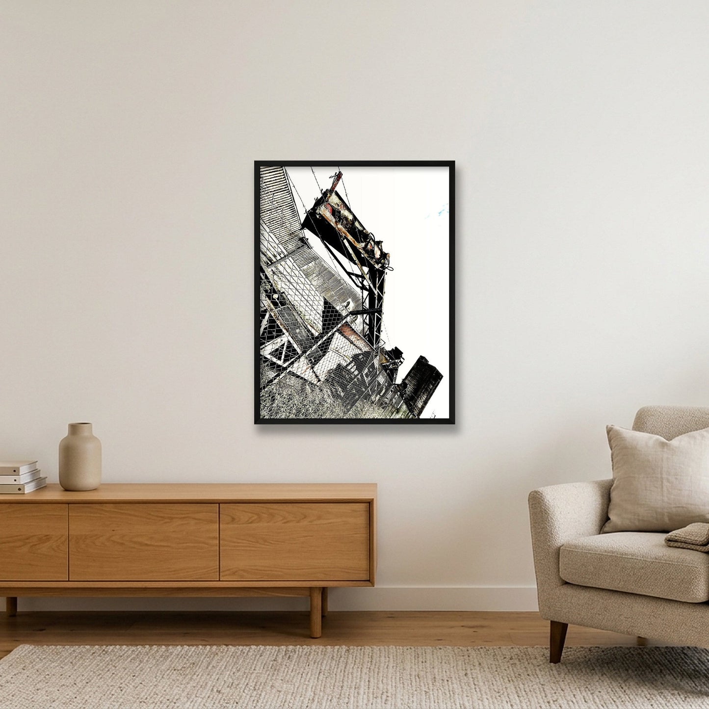 Sharpness 3 — 60×80cm, 24×31" Black Frame
