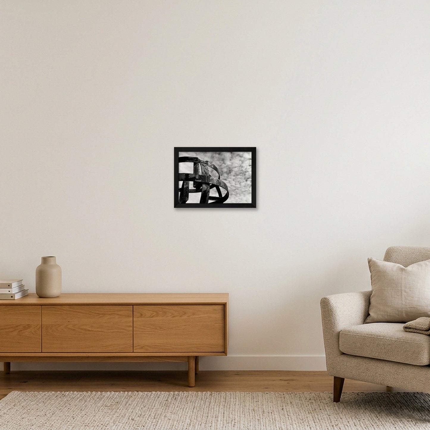 Sharpness1 — A4 (30×21cm, 12×8") Black Frame