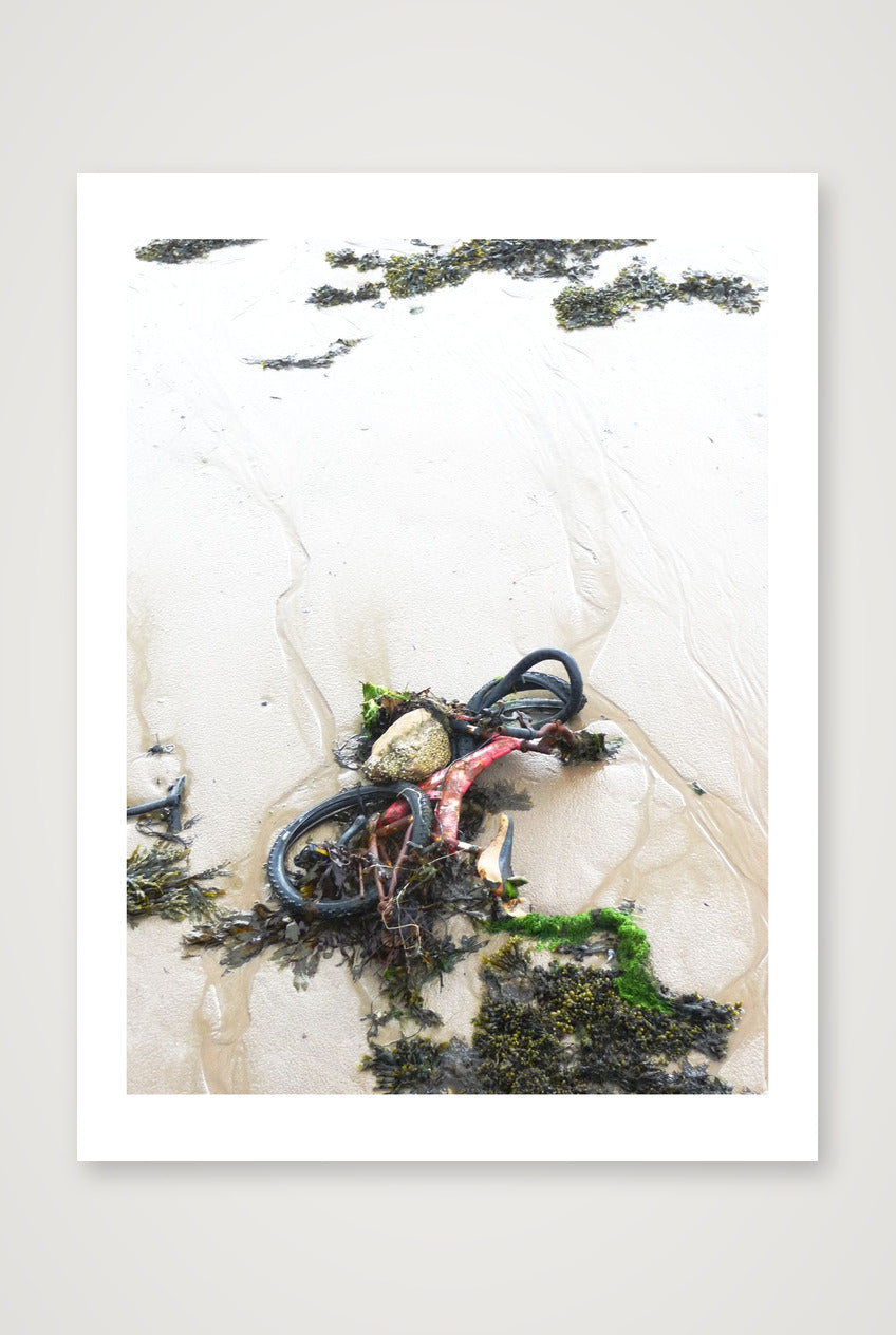 Beach Bike — 60×80cm, 24×31" Print only