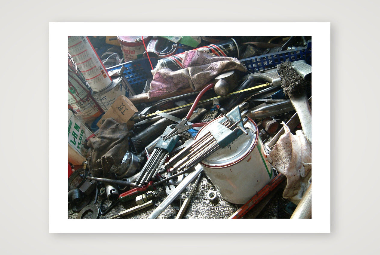 Lathe stuff — 80×60cm, 31×24" Print only