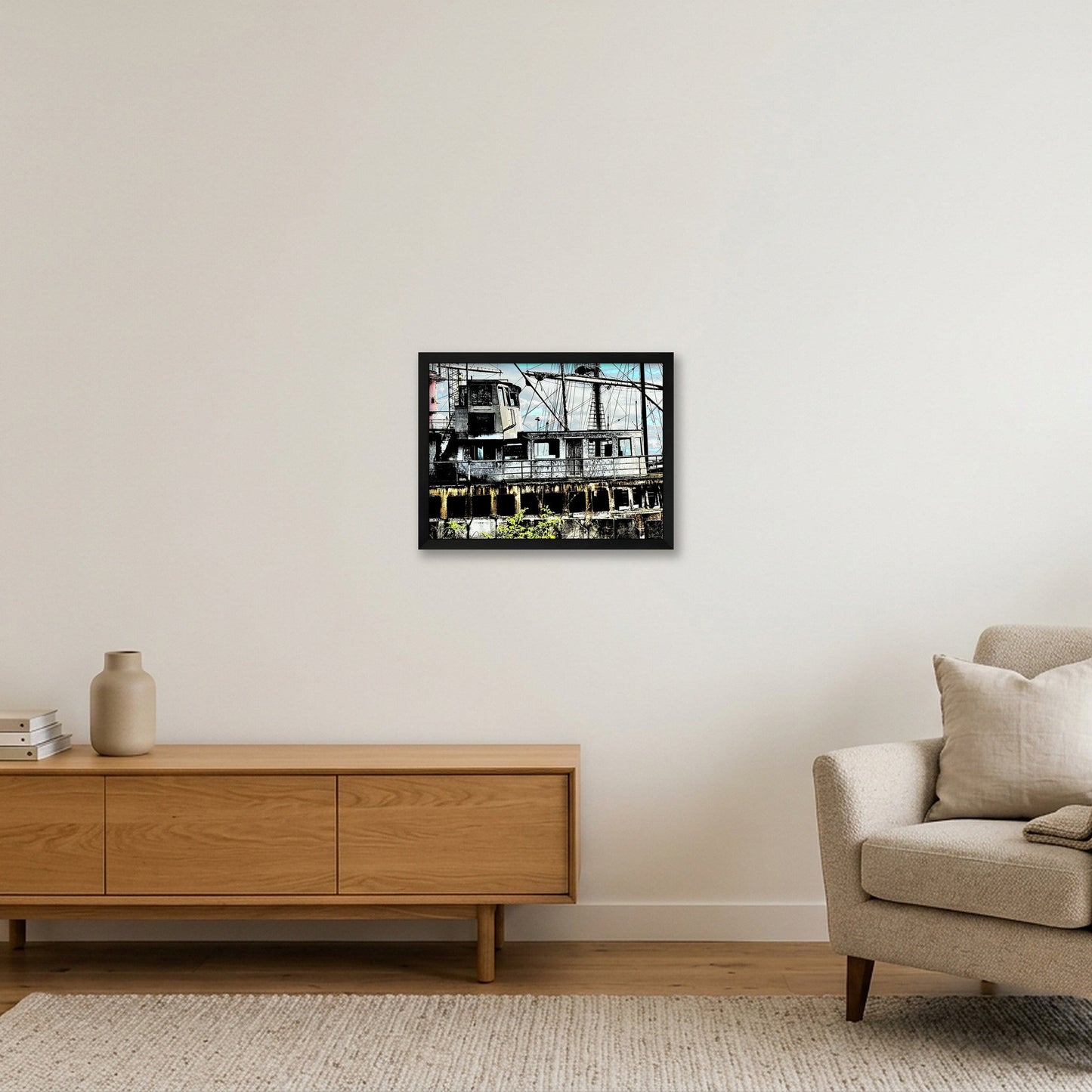 Sharpness 4 — 40×30cm, 16×12" Black Frame
