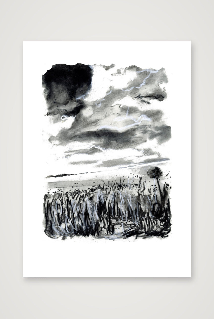 French Cornfield — 42×59cm, 17×23" Print only