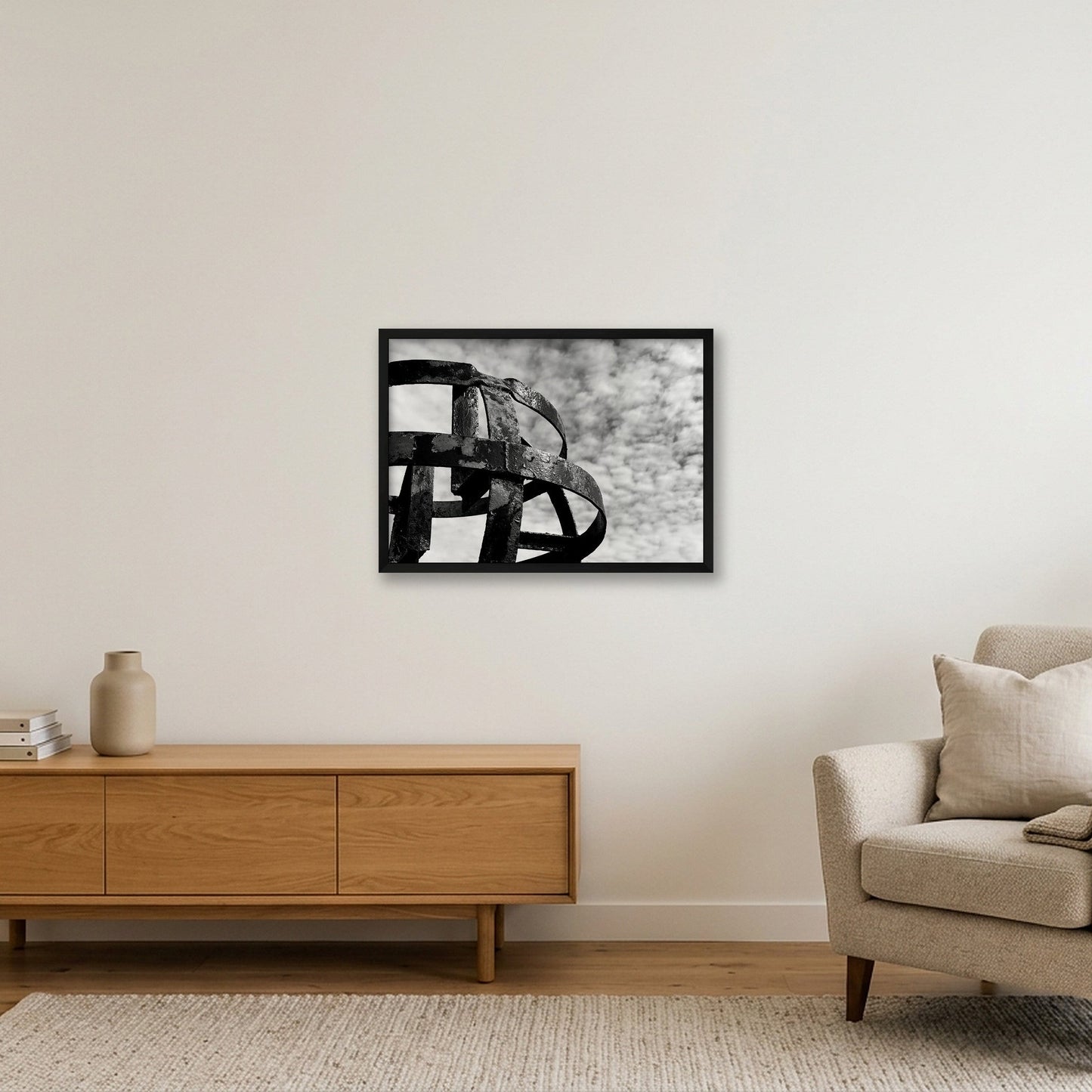 Sharpness1 — 59×42cm, 23×17" Black Frame