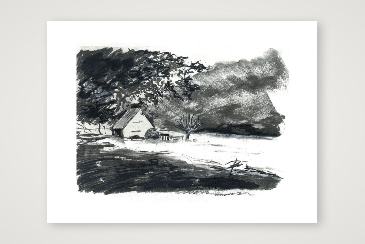 Chalford Valley Shed Valley View — 40×30cm, 16×12" Print only