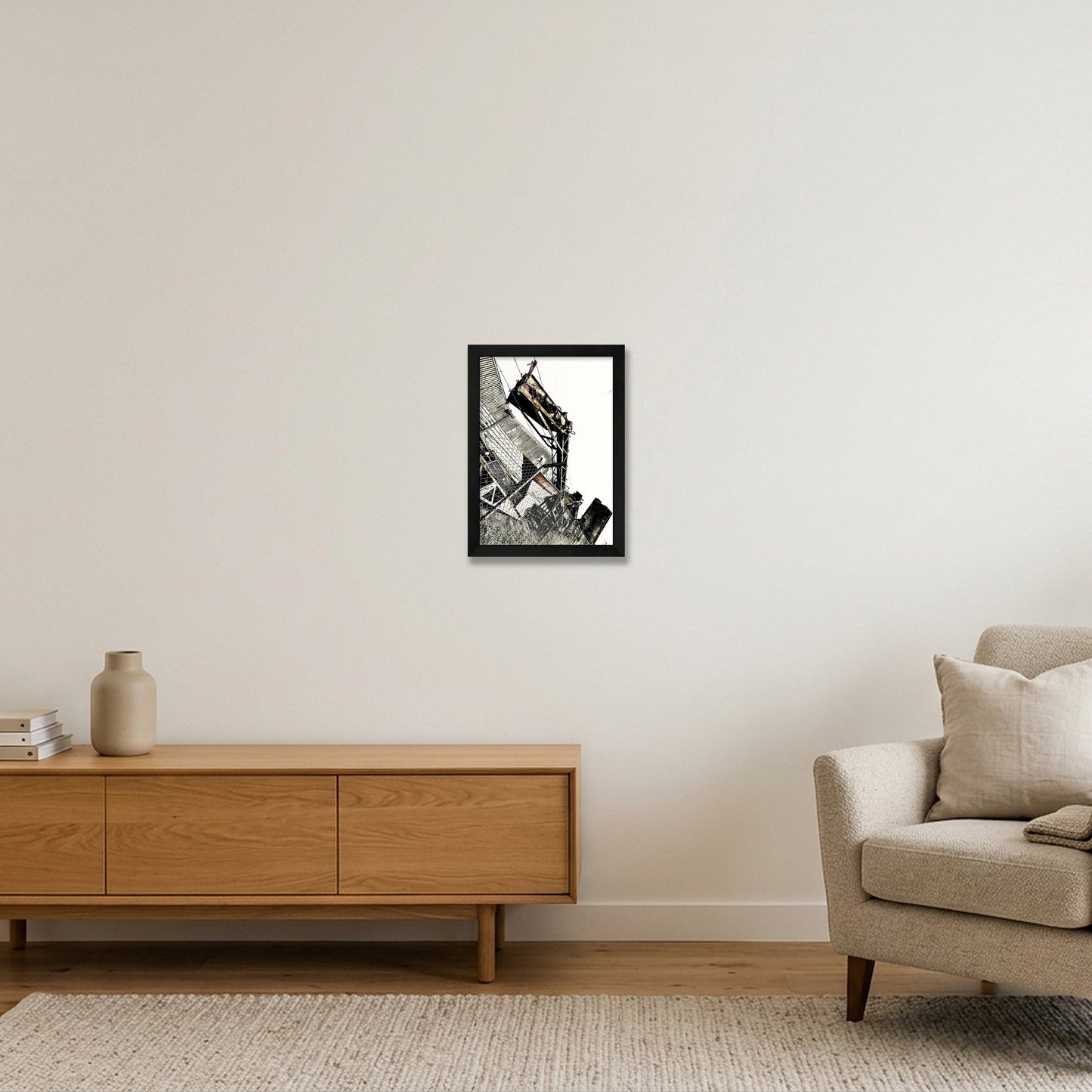 Sharpness 3 — A4 (21×30cm, 8×12") Black Frame