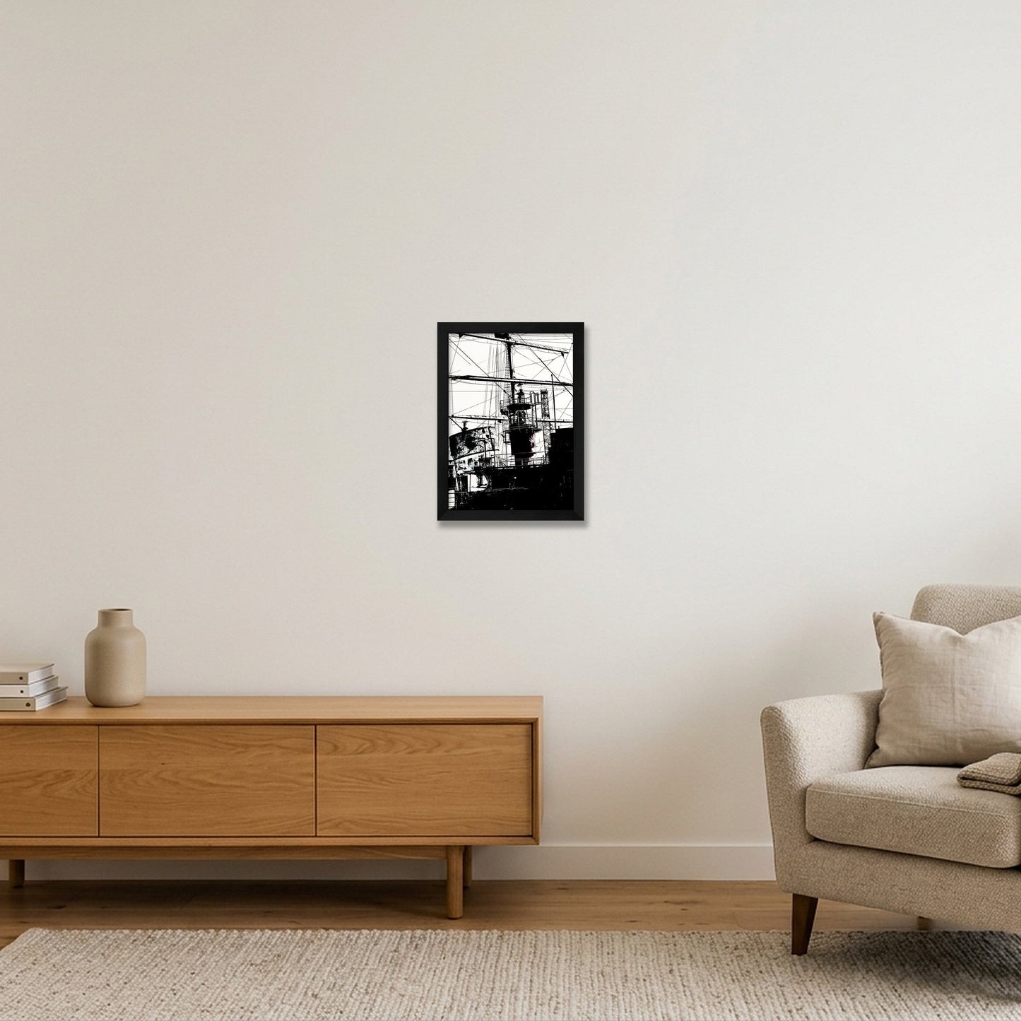 Sharpness 7 — A4 (21×30cm, 8×12") Black Frame