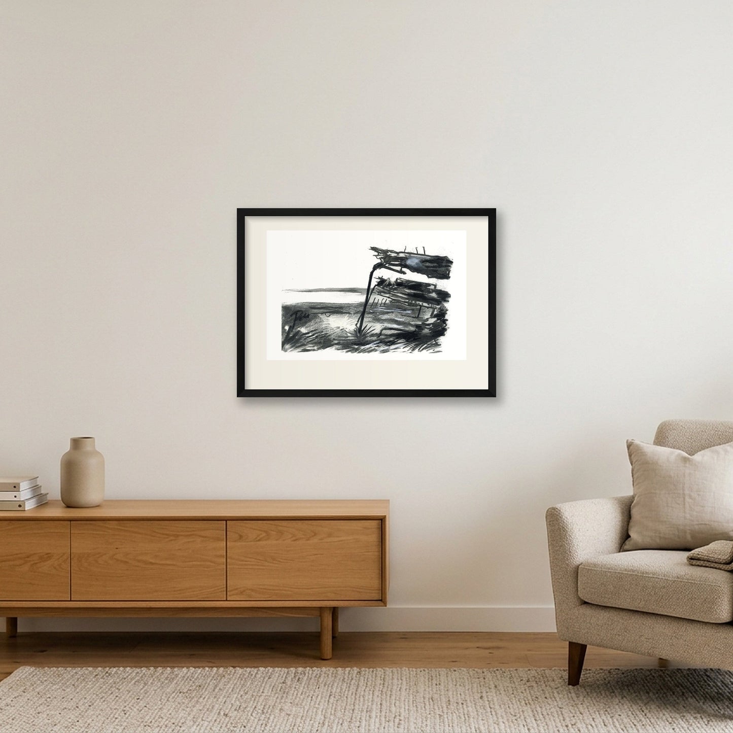 Purton Hulk Sunset — 59×42cm, 23×17" Black Frame