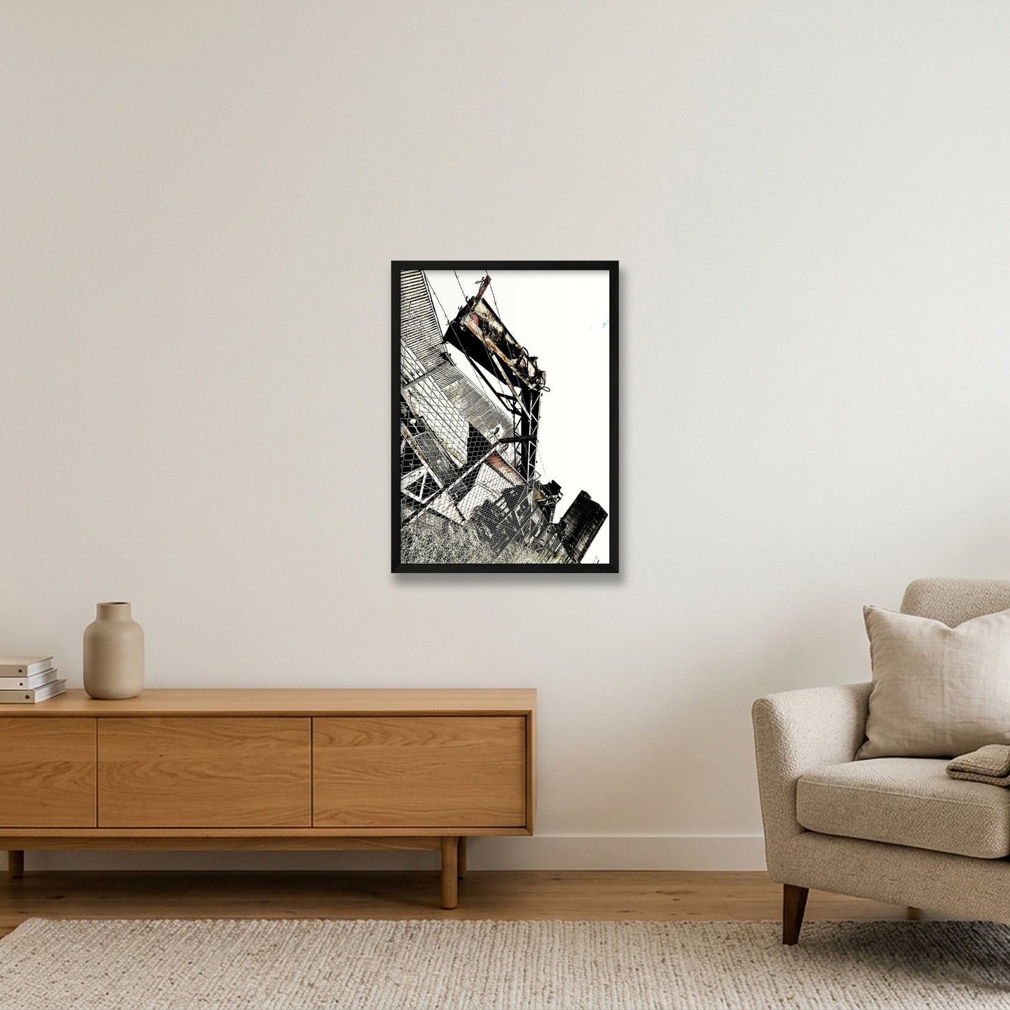 Sharpness 3 — 42×59cm, 17×23" Black Frame