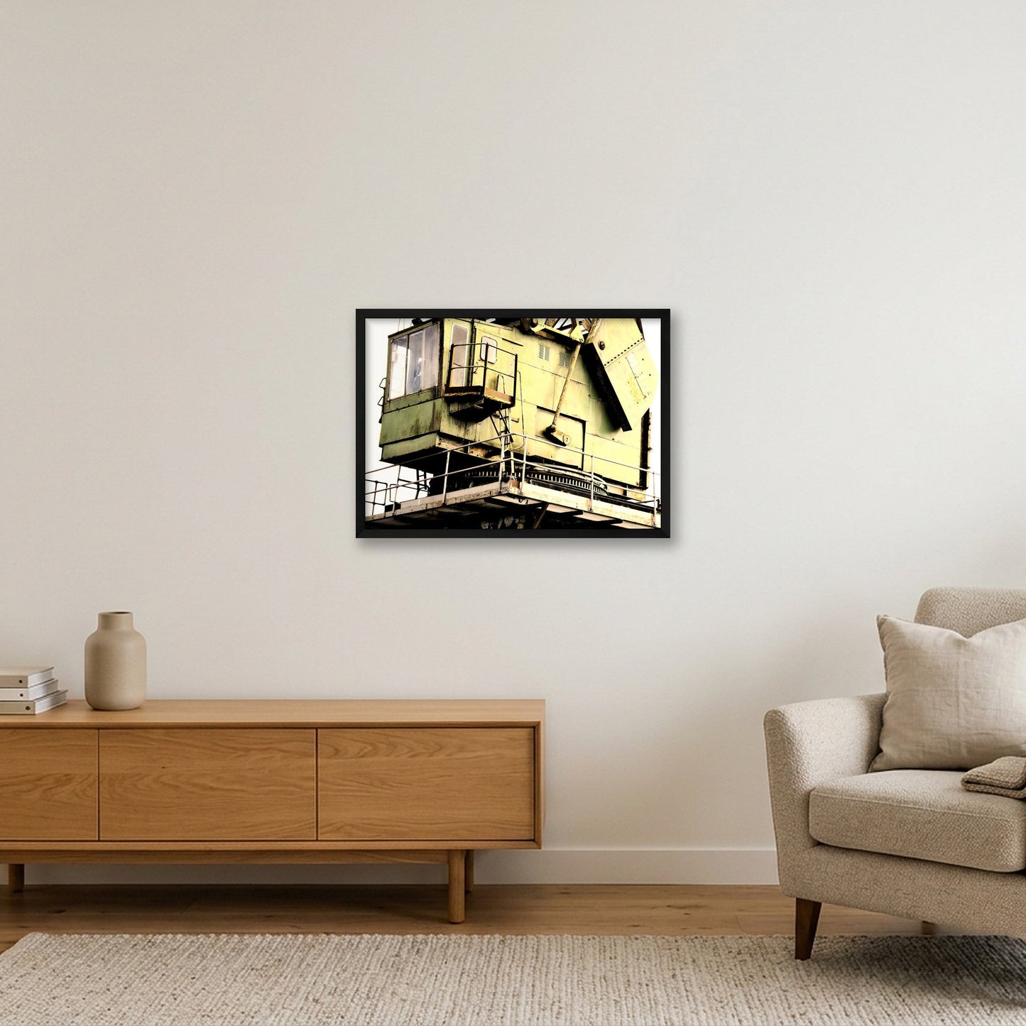 Sharpness 5 — 59×42cm, 23×17" Black Frame