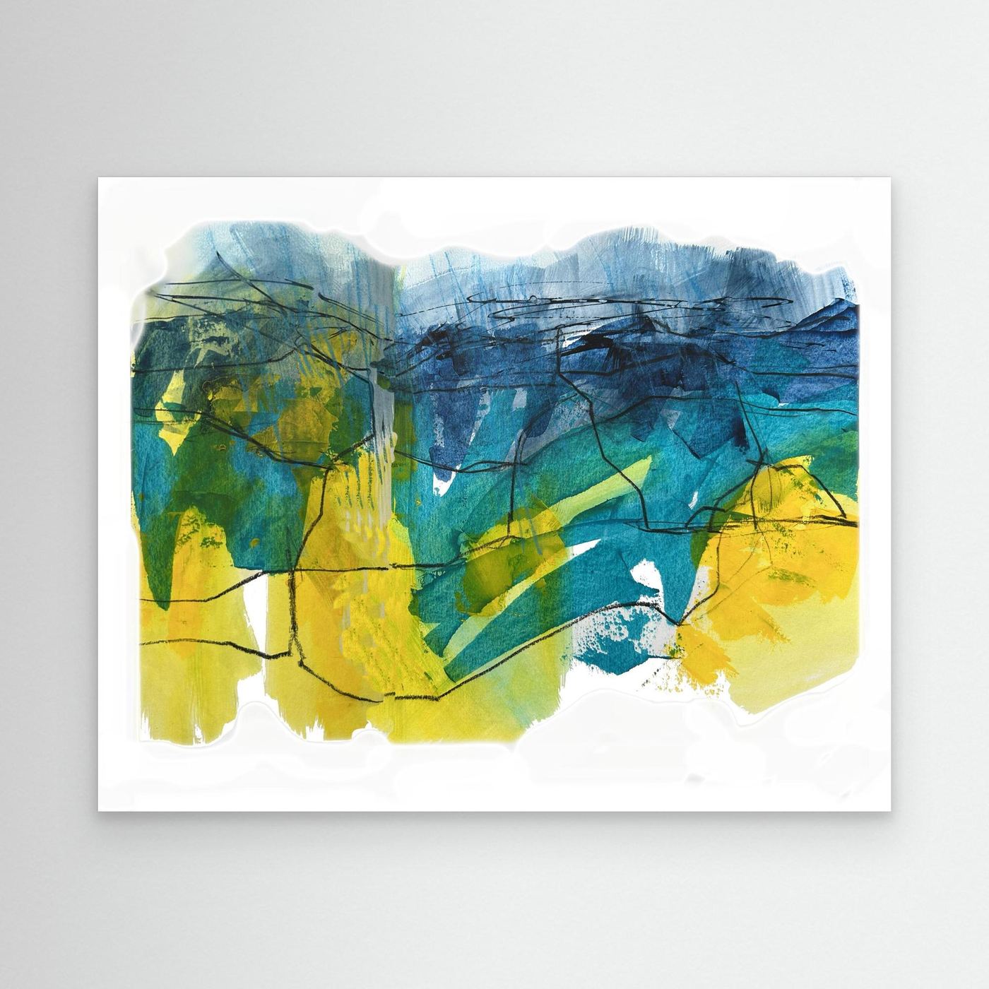 Yellowscape by Steve Parker