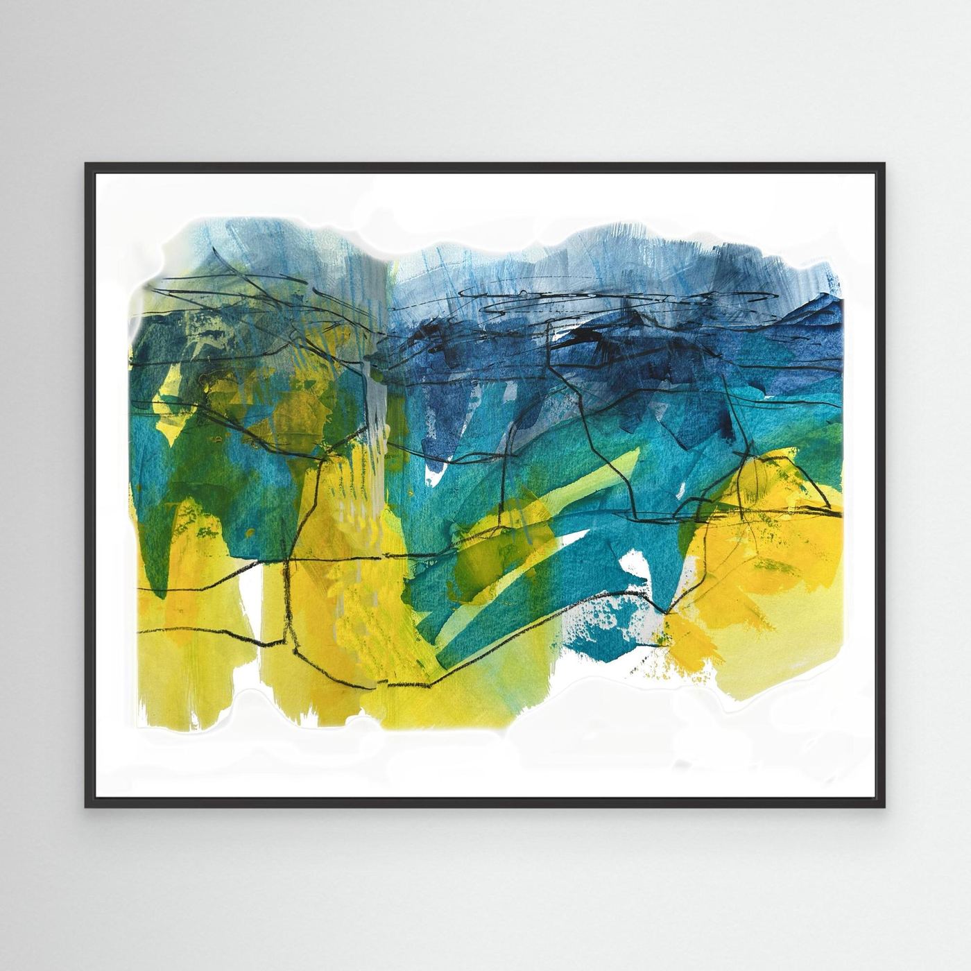 Yellowscape by Steve Parker