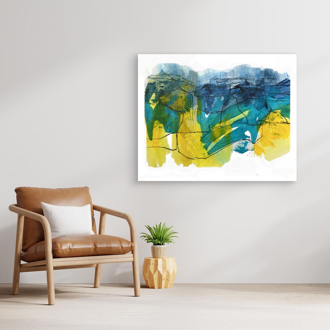 Yellowscape by Steve Parker
