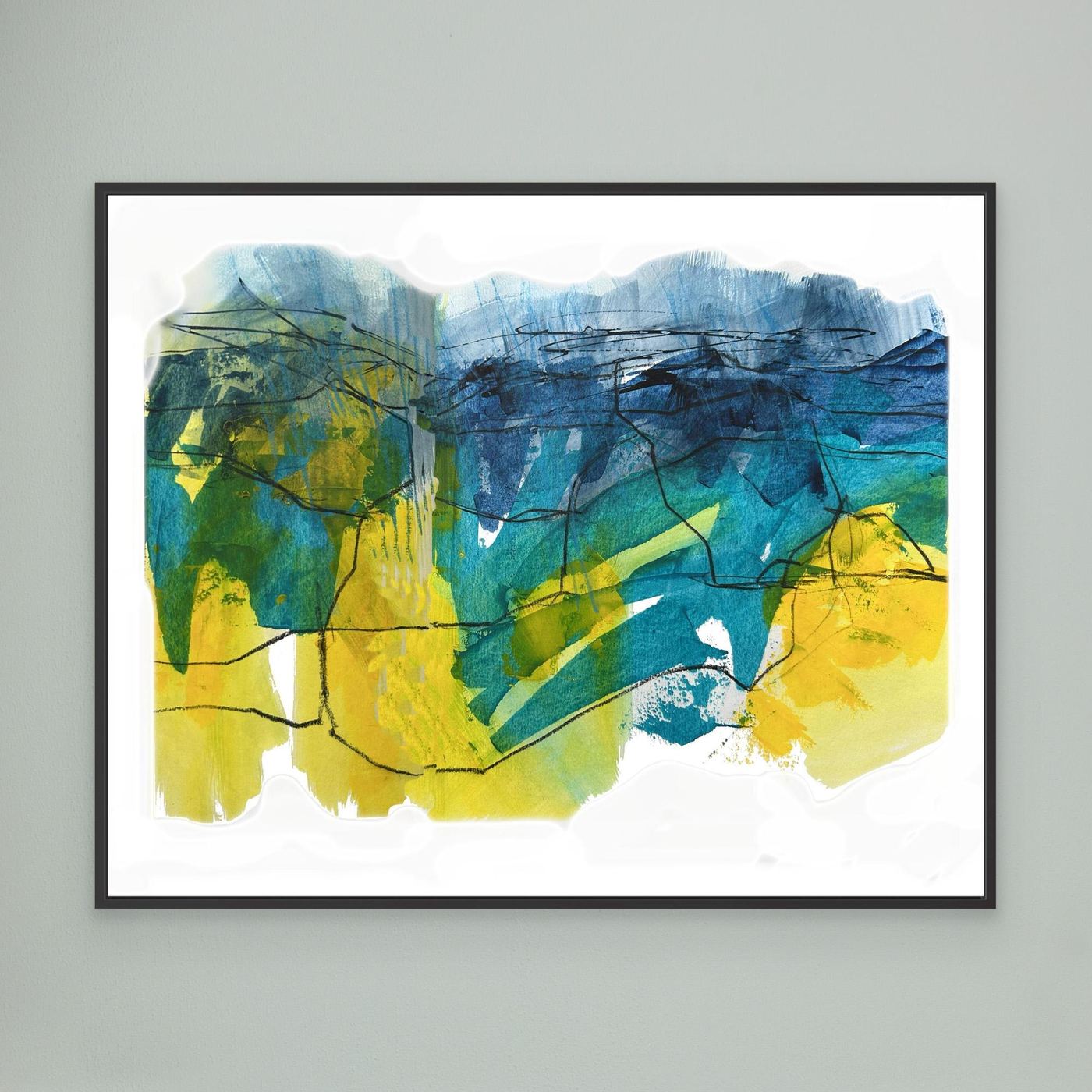 Yellowscape by Steve Parker