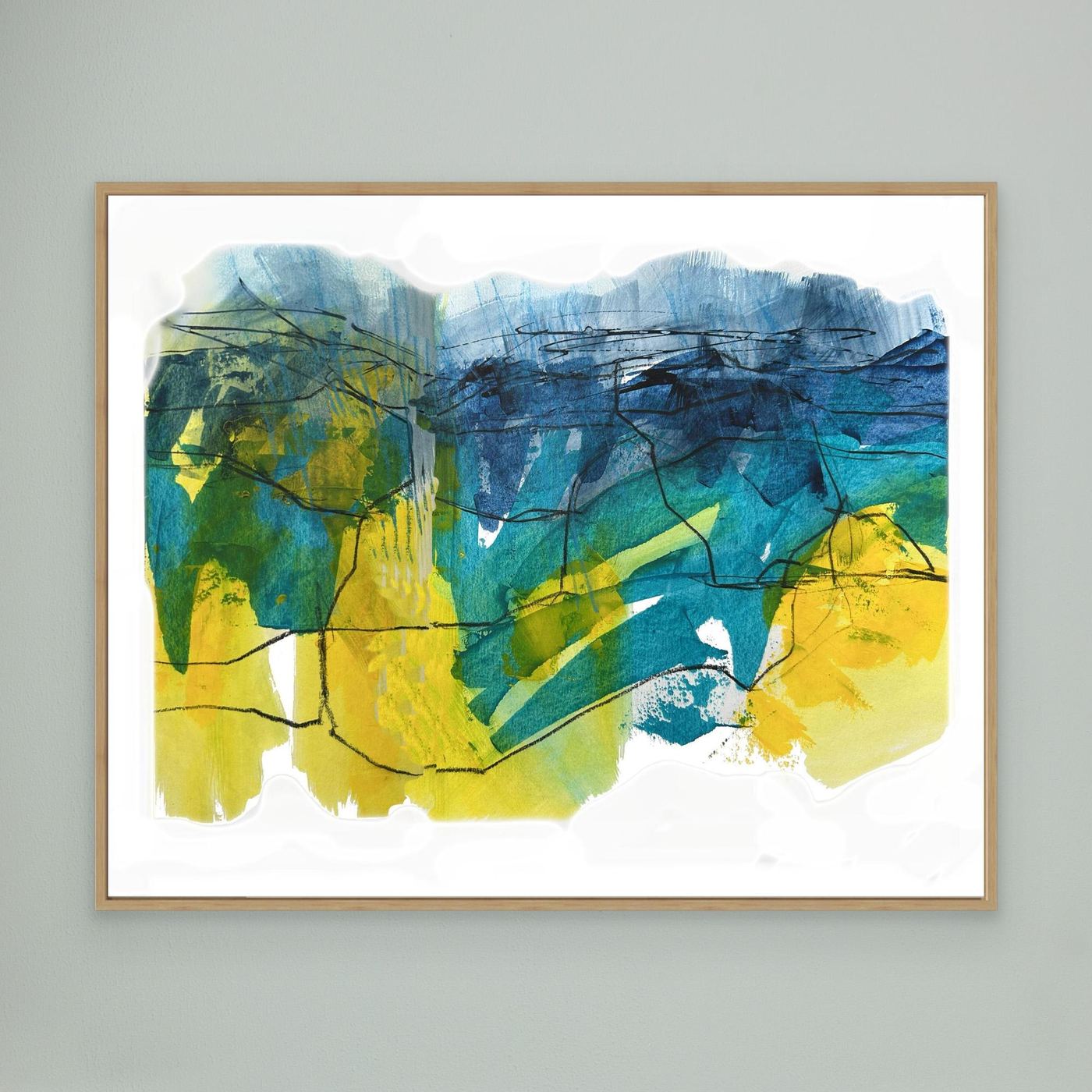 Yellowscape by Steve Parker